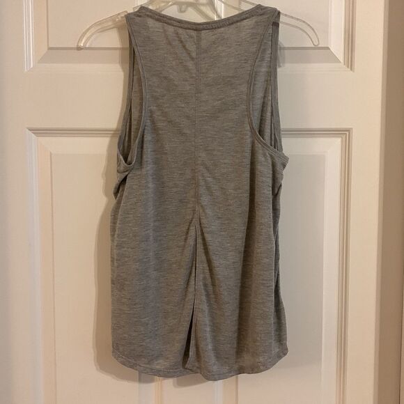 Calvin Klein performance Small gray sleeveless V-neck tank - Picture 2 of 5
